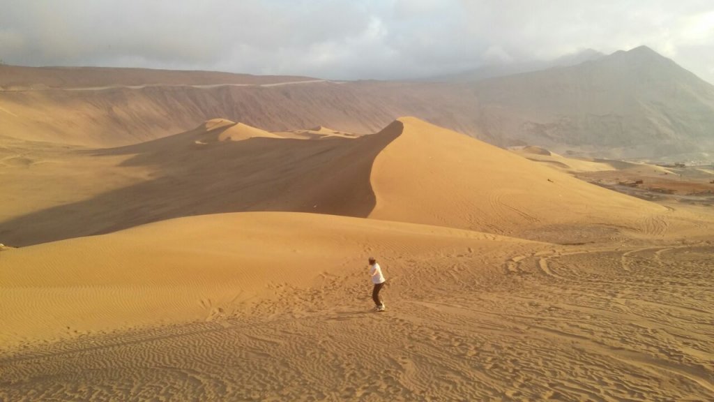 Sandboarding
